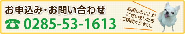 お申込み・お問い合わせ お困りのことがございましたらご相談ください。